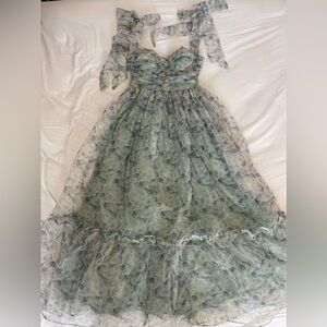 Blue floral dress size Small from Mable!